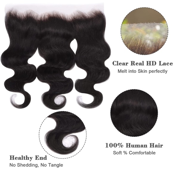 Other - Lace Frontal 13x4 HD Frontal Only Body Wave Swiss HD Lace  16 Inch